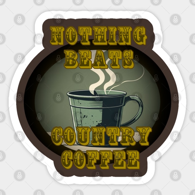 Country Coffee Sticker by faithfamilyhomedesigns